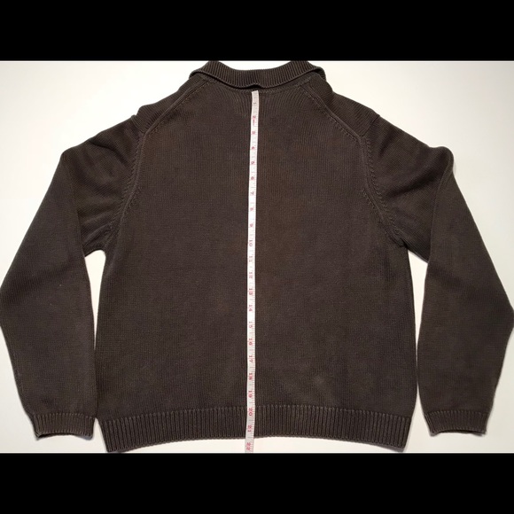 Lands End Womens Brown Sweater Sz XS B135 - Picture 6 of 6